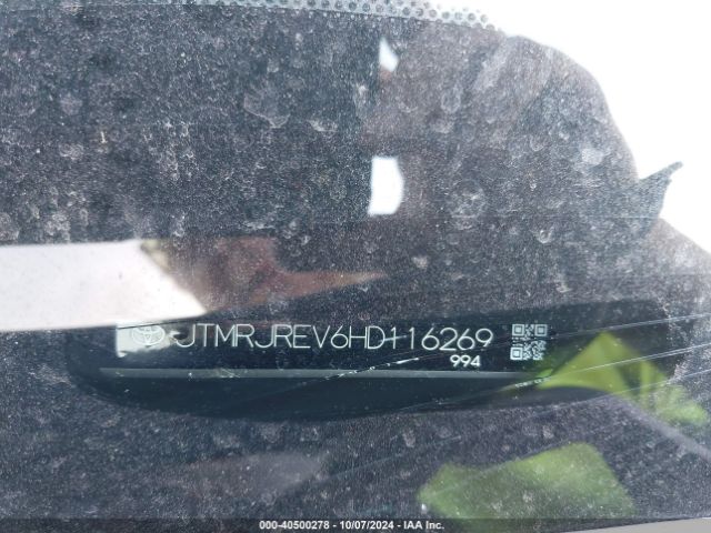 JTMRJREV6HD116269 Toyota Rav4 Hybrid Xle