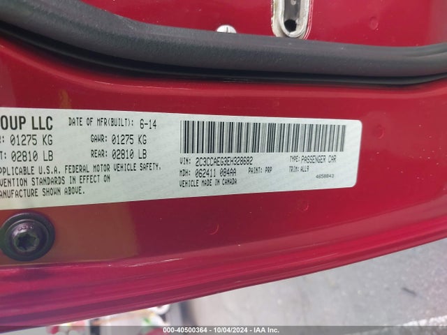 2C3CCAEG3EH328682 Chrysler 300C