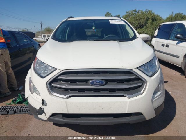 MAJ6S3GLXNC470067 Ford Ecosport Se