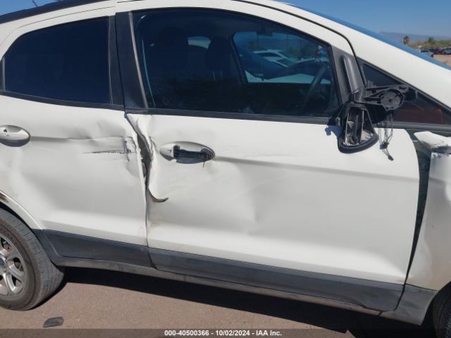 MAJ6S3GLXNC470067 Ford Ecosport Se