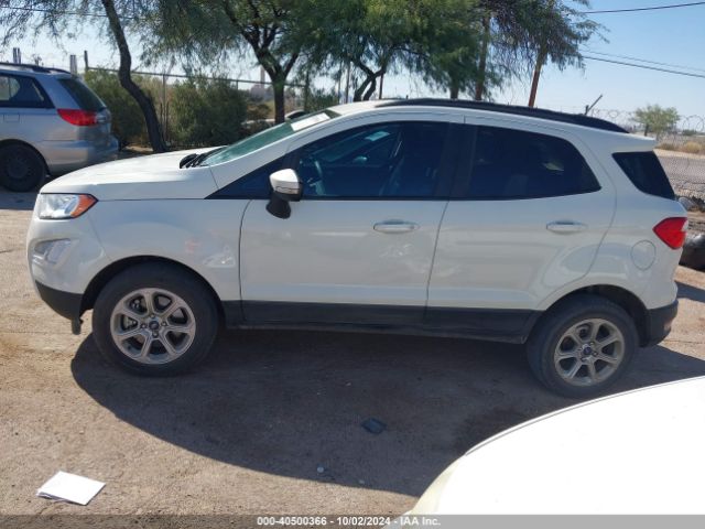 MAJ6S3GLXNC470067 Ford Ecosport Se