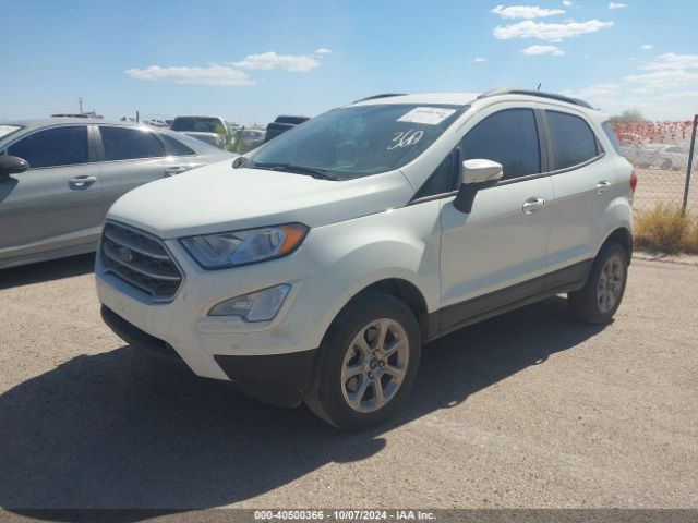 MAJ6S3GLXNC470067 Ford Ecosport Se