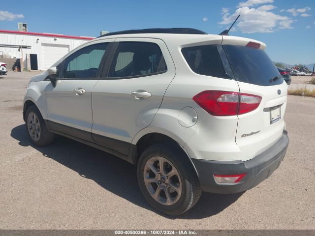 MAJ6S3GLXNC470067 Ford Ecosport Se