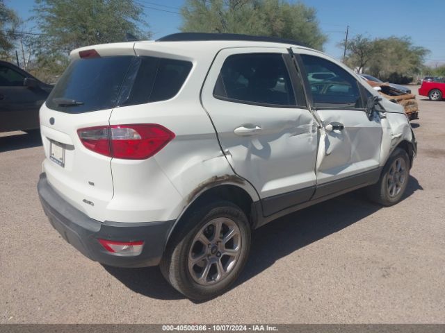MAJ6S3GLXNC470067 Ford Ecosport Se