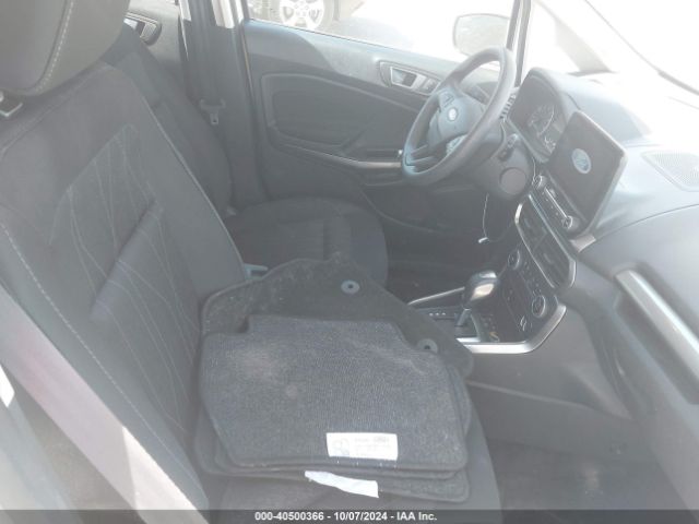MAJ6S3GLXNC470067 Ford Ecosport Se