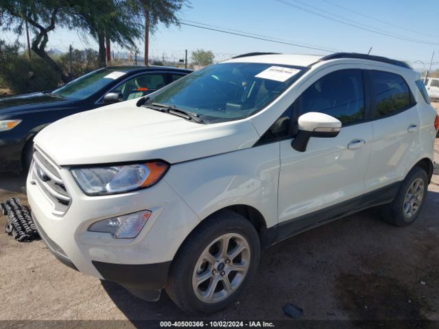 MAJ6S3GLXNC470067 Ford Ecosport Se