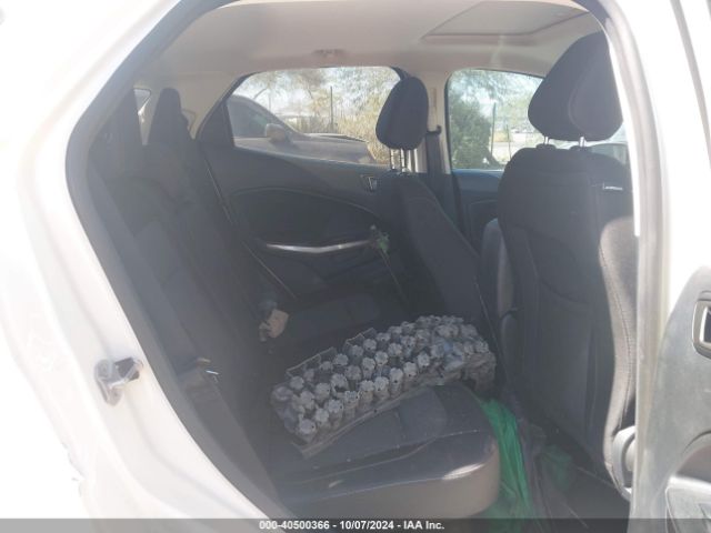 MAJ6S3GLXNC470067 Ford Ecosport Se