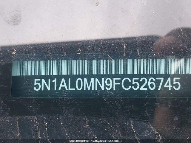 5N1AL0MN9FC526745 Infiniti QX60