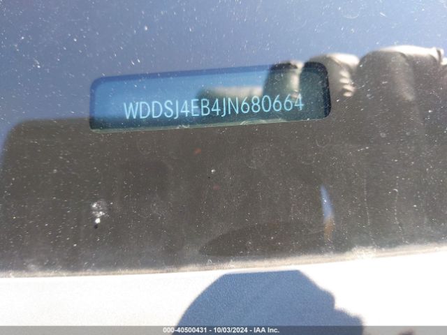 WDDSJ4EB4JN680664 Mercedes-Benz CLA 250