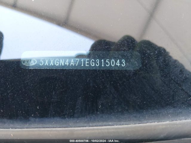 5XXGN4A71EG315043 KIA OPTIMA EX