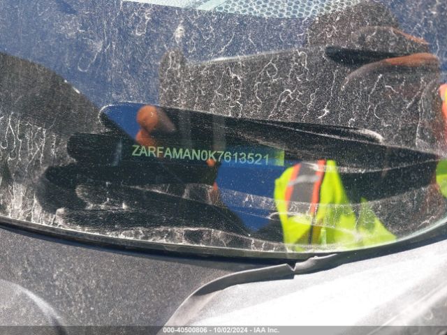 ZARFAMAN0K7613521 Alfa Romeo Giulia Sport Rwd