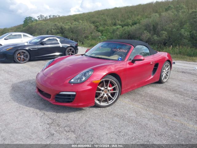 2014 PORSCHE BOXSTER WP0CB2A81EK140643 Photo 1