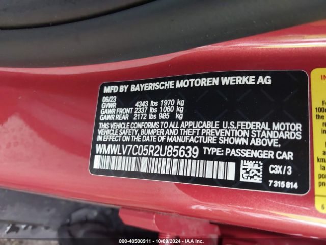 WMWLV7C05R2U85639 Mini Clubman Cooper S