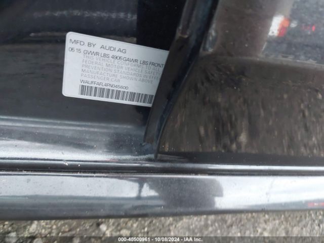 WAUFFAFL4FN045600 Audi A4 2.0t Premium