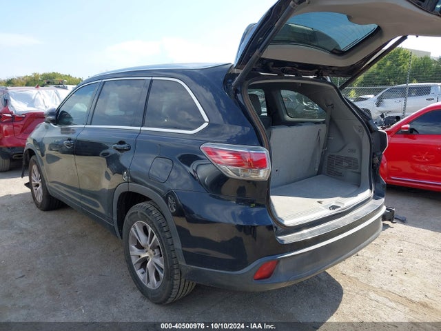 Toyota Highlander Xle V6 2015 5TDKKRFH6FS055336 Image 3