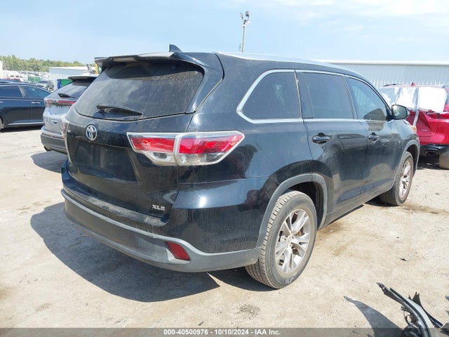 Toyota Highlander Xle V6 2015 5TDKKRFH6FS055336 Image 4