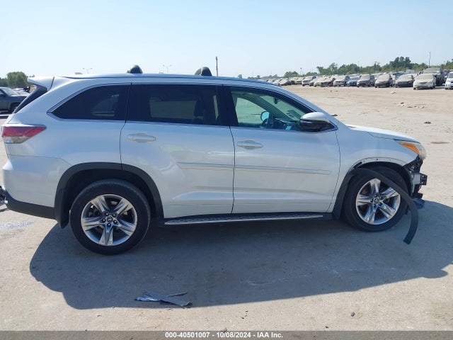 5TDYKRFH2GS183956 Toyota Highlander Limited V6