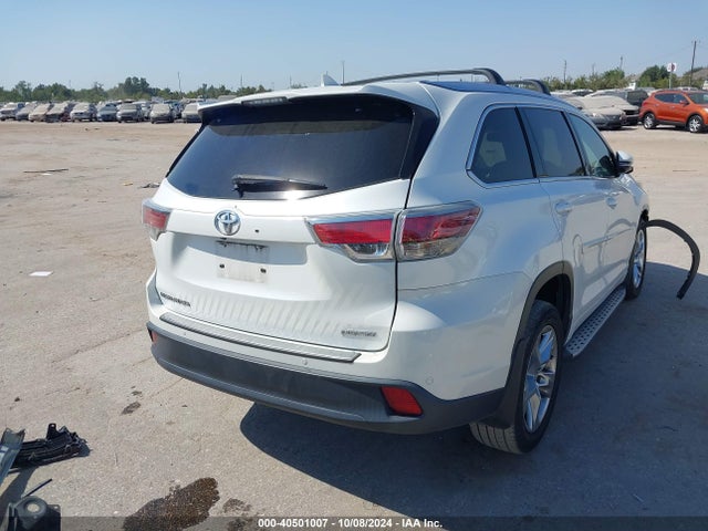 5TDYKRFH2GS183956 Toyota Highlander Limited V6