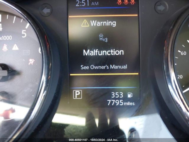 JN1BJ1BW5NW484834 Nissan Rogue Sport Sv Awd Xtronic Cvt