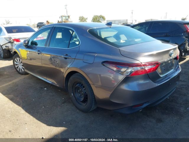 4T1H31AK5MU568142 Toyota Camry Le Hybrid