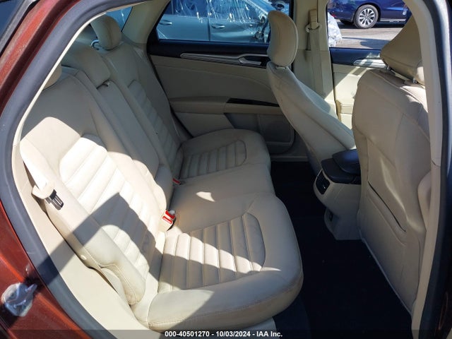 Ford FUSION SE 2015 3FA6P0HD0FR206592 Image 8