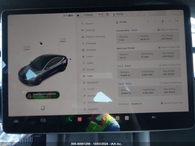 2023 TESLA MODEL 3 5YJ3E1EB0PF684252 Photo 6