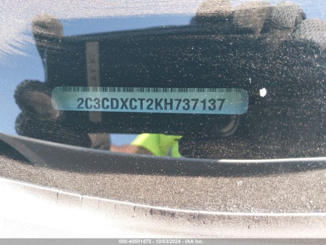 2C3CDXCT2KH737137 Dodge Charger R/t Rwd