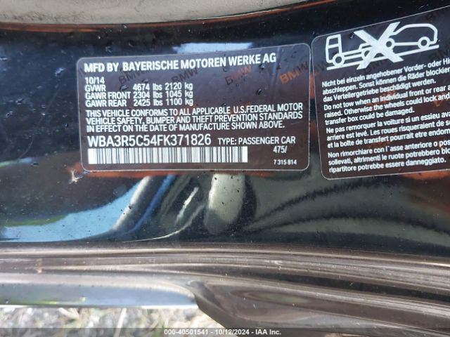 WBA3R5C54FK371826 BMW 435i Xdrive