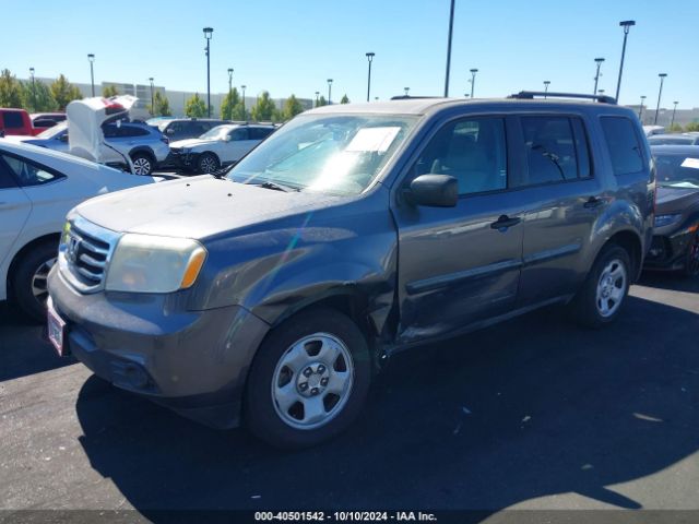 5FNYF3H2XFB029623 Honda PILOT LX
