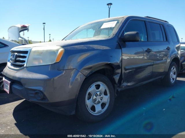5FNYF3H2XFB029623 Honda PILOT LX