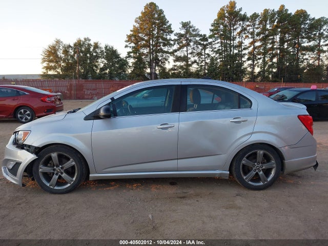 Chevrolet Sonic Rs Auto 2015 1G1JG5SB4F4179343 Image 12