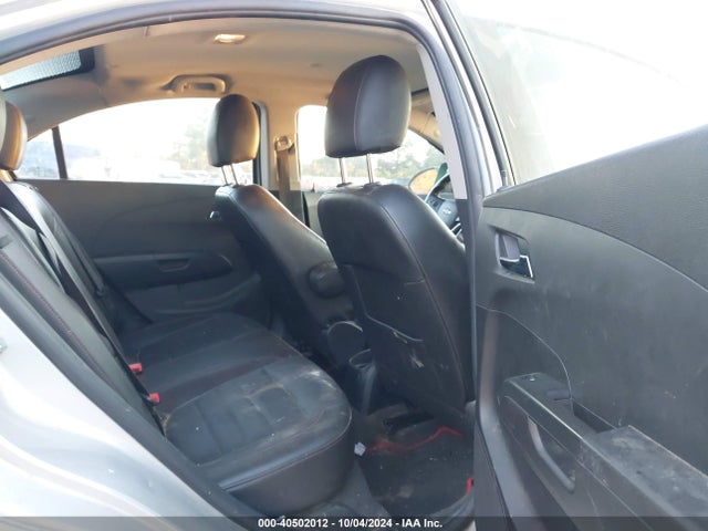Chevrolet Sonic Rs Auto 2015 1G1JG5SB4F4179343 Image 8