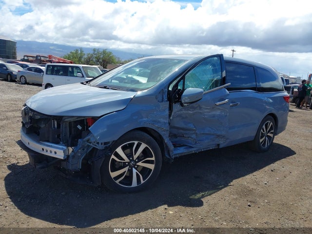 Auction sale of the 2023 Honda Odyssey Elite, vin: 5FNRL6H90PB013542, lot number: 40502145