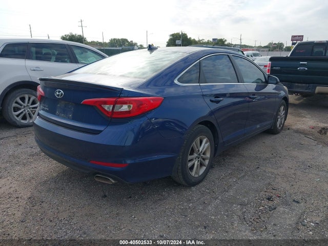 Hyundai SONATA SE 2015 5NPE24AF6FH250946 Image 4