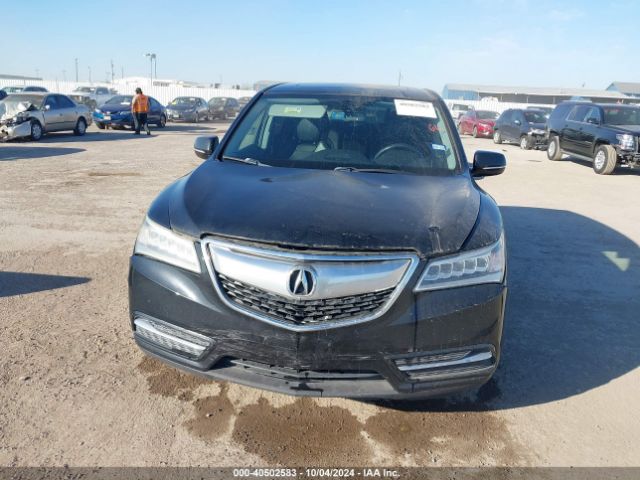 5FRYD3H2XFB009473 Acura MDX