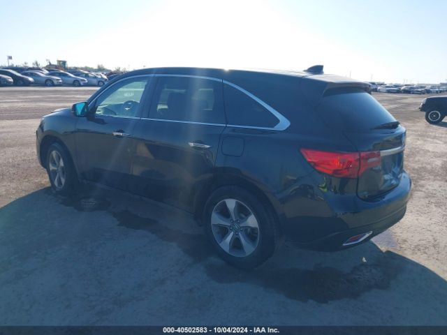 5FRYD3H2XFB009473 Acura MDX
