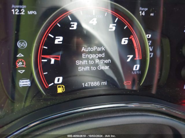 1C4SDJGJ9JC219119 Dodge Durango Srt Awd