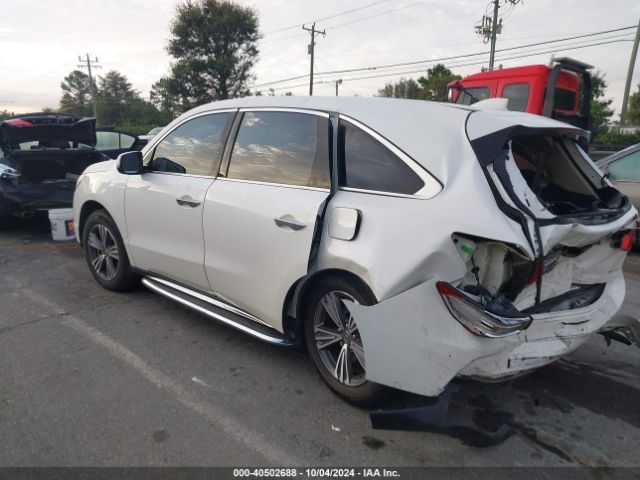 5J8YD4H32KL017348 Acura Mdx Standard