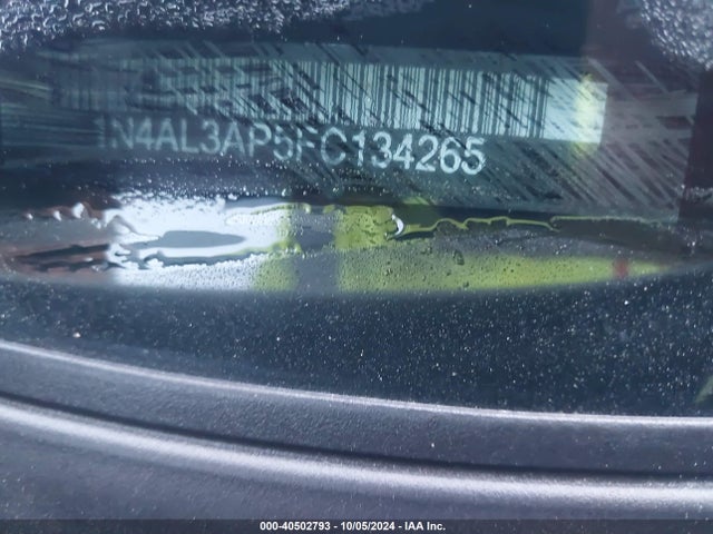 Nissan Altima 2.5 S 2015 1N4AL3AP5FC134265 Image 9
