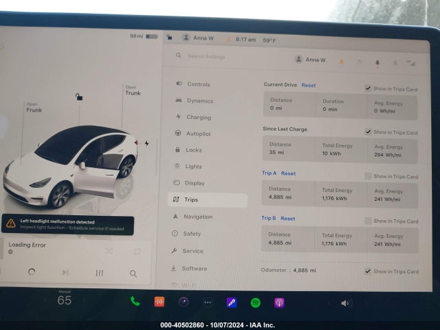 2024 TESLA MODEL Y 7SAYGAEE8RF092274 Photo 6