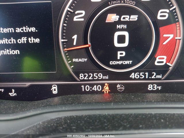 WA1A4AFY3J2108866 Audi Sq5 3.0t Premium Plus