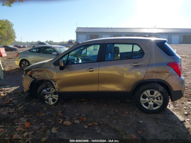3GNCJKSB0JL369909 Chevrolet TRAX LS