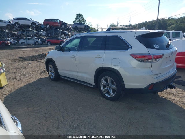 5TDYKRFH5GS173941 Toyota Highlander Limited V6