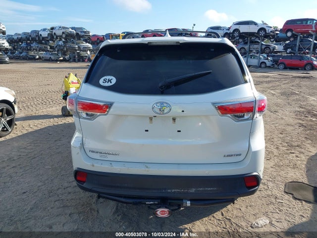 5TDYKRFH5GS173941 Toyota Highlander Limited V6
