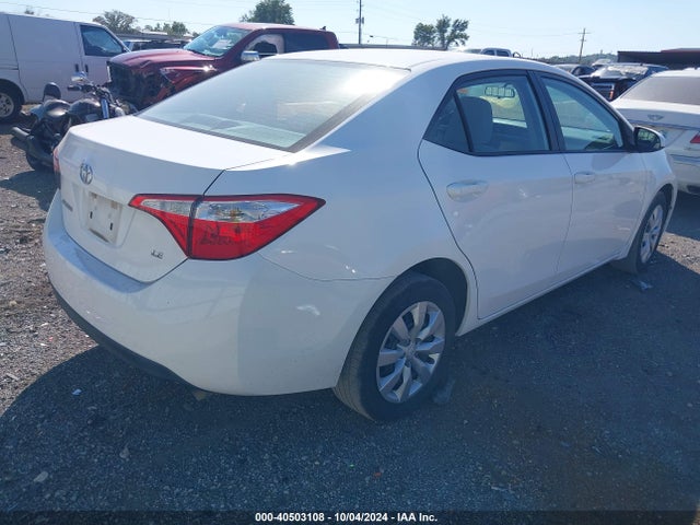 40503108 :رقم المزاد ، 5YFBURHE3FP246153 vin ، 2015 Toyota Corolla Le مزاد بيع