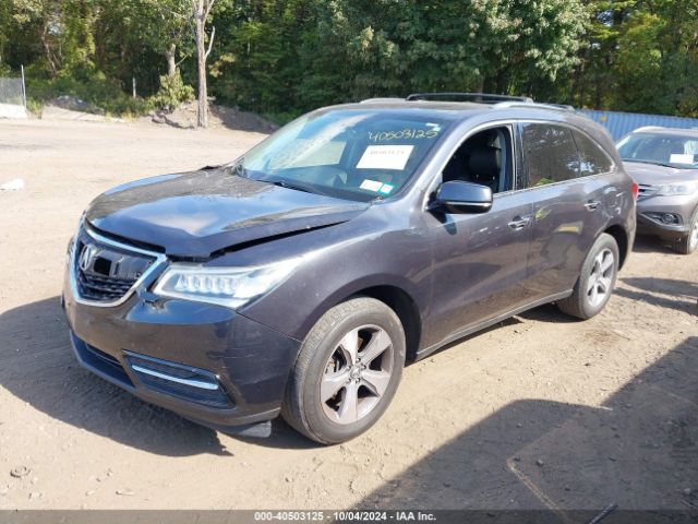 5FRYD4H24GB047322 Acura Mdx Acurawatch Plus Package