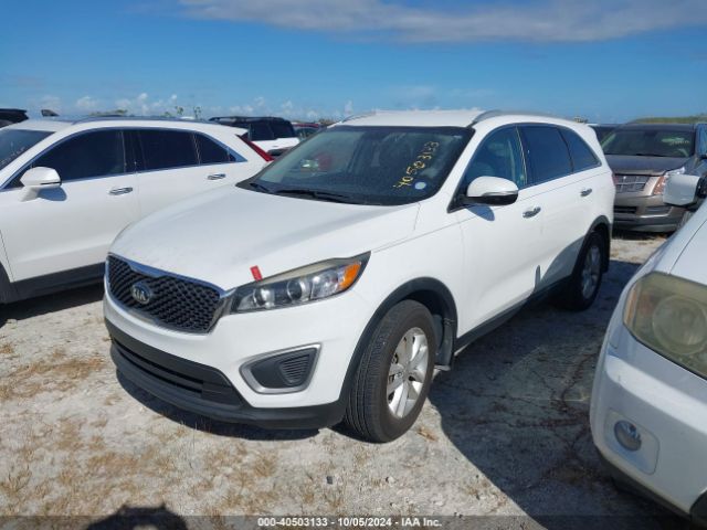 5XYPG4A30GG040710 KIA Sorento 2.4l Lx