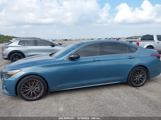 KMHGN4JB9JU222565 Genesis G80 3.3t Sport