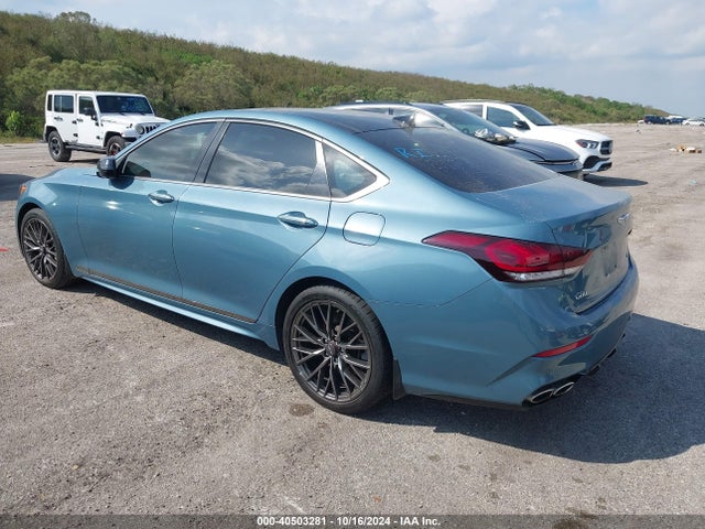 KMHGN4JB9JU222565 Genesis G80 3.3t Sport