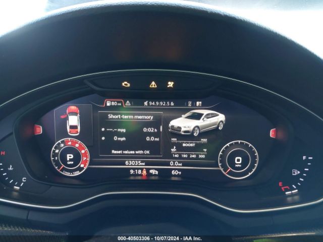 WAUC4CF59JA040060 Audi S5 3.0t Premium Plus